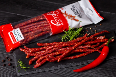 Ковбаски Snexi Spicy Снеки гострі