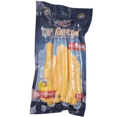 Сир копчений Моцарелла міні-палички ТМ «Jerome Cheese» 150г
