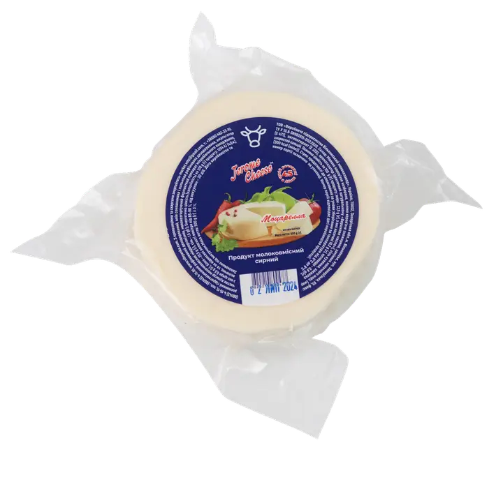 Моцарелла продукт молоковмісний сирний ТМ «Jerome Cheese» 500г